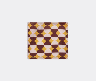 La DoubleJ 'Mezzaluna Mix' small napkin, set of four MULTICOLOUR LADJ22SMA376MUL