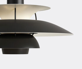 Louis Poulsen &#39;PH 5&#39; pendant light, monochrome black, US plug BLACK LOPO23PH5609BLK