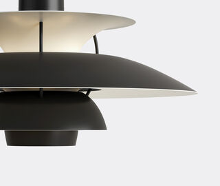 Louis Poulsen 'PH 5' pendant light, monochrome black, US plug BLACK LOPO23PH5609BLK