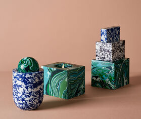 Tom Dixon 'Swirl Ball' candle MULTICOLOUR TODI20SWI341MUL