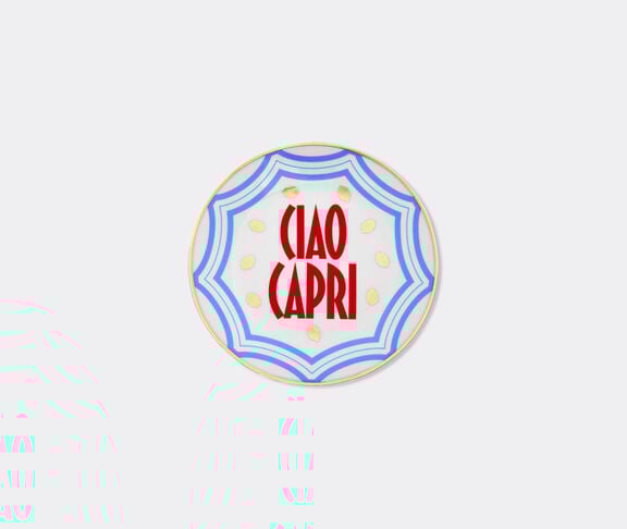 Bitossi Home 'Ciao Capri' plate, multicolor and gold undefined ${masterID}