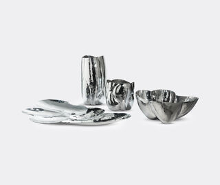 Tom Dixon 'Cloud' vessel, short SILVER TODI21CLO488SIL
