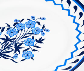 Aquazzura Casa &#39;Jaipur&#39; dinner plate, set of two, blue BLUE AQUA23JAI017BLU
