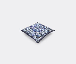 Dolce&amp;Gabbana Casa 'Maiolica' cushion, blue BLUE DGCA26OUT521BLU