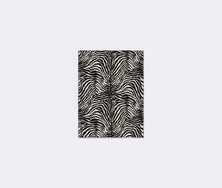 Dolce&amp;Gabbana Casa 'Zebra' blanket, black and white MULTICOLOUR DGCA25BLA969MUL