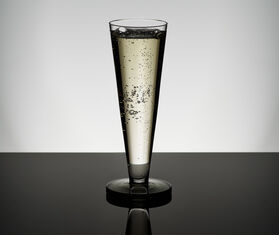 Tom Dixon &#39;Puck&#39; flute glass, set of two MULTICOLOUR TODI20PUC464TRA