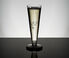 Tom Dixon 'Puck' flute glass, set of two  TODI20PUC464TRA
