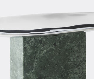 Gejst 'Sapoto' tray, silver and green MULTICOLOUR GEJS25SAP459GRN