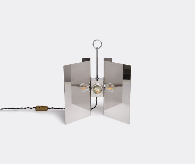 Marta Sala &Eacute;ditions 'LP1 Claudia Applique' table lamp, stainless steel SILVER MSED18CLA954SIL