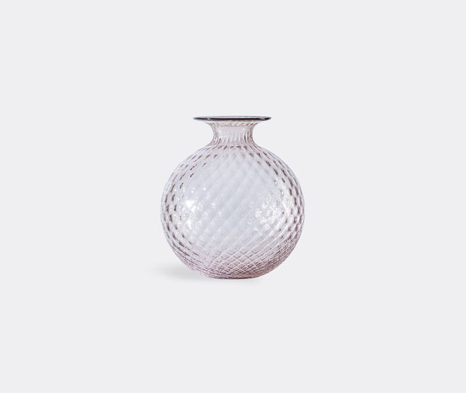 Venini 'Monofiore' rounded bottle, L, dusty rose MULTICOLOUR VENI21MON435PIN