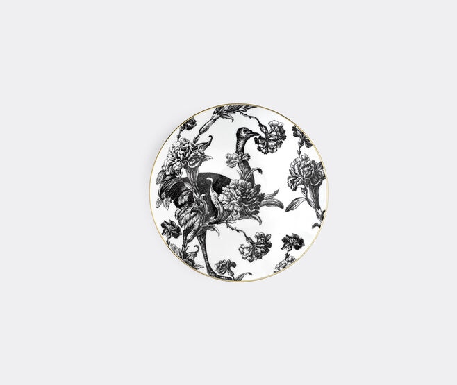 Simone Guidarelli Home 'Tangerine Garden' soup plate, black and white MULTICOLOUR SIMO26SOU716MUL