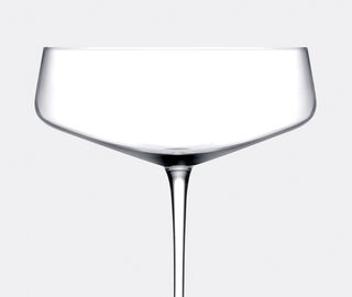 Nude 'Splash' champagne coupe, set of two, clear TRANSPARENT NUDE26SPL343TRA