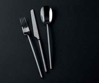 Sambonet '100' cutlery, set of twenty-four, silver SILVER SAMB24SER550SIL