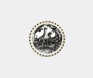 Simone Guidarelli Home 'Sunset Safari' salad bowl, black and white MULTICOLOUR SIMO26SOU065MUL