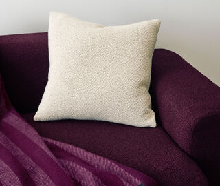 Hay 'Texture' cushion, cream IVORY HAY125TEX300PUR