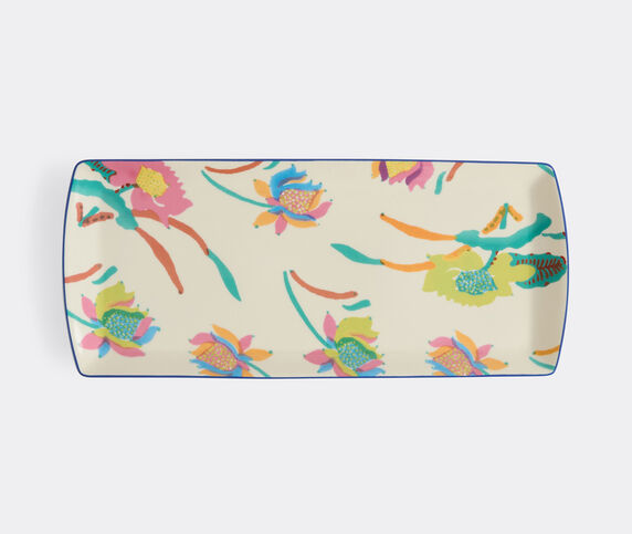 Lisa Corti 'Japanese' platter, multicolor IVORY LICO26JAP073WHI