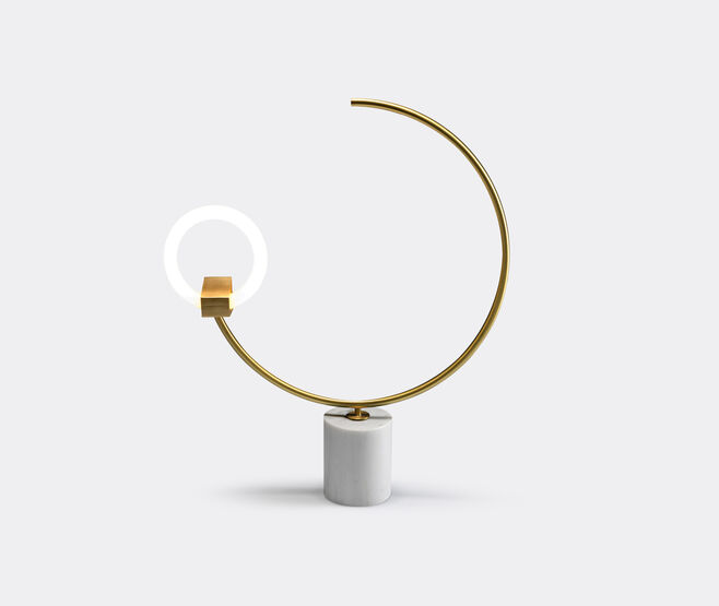 Chris Basias Studio 'Arges' table and floor lamp, white MULTICOLOUR CTLI19ARG782WHI