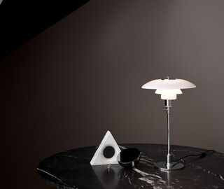 Louis Poulsen 'PH 2/1' table lamp, US plug SILVER LOPO23PH2739SIL