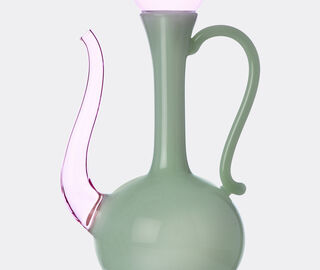 Ichendorf Milano 'Sogni D&rsquo;Oriente' jug, pink and green MULTICOLOUR ICMI25SOG887MUL