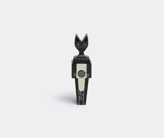 Vitra Cat wooden doll BLACK VITR15WOO821BLK