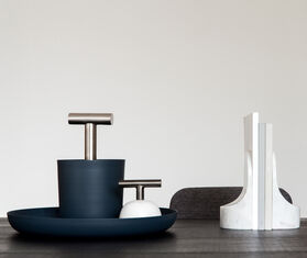 XLBoom 'Carry Away' paperweight, S, white marble MULTICOLOUR XLBO20CAR544WHI