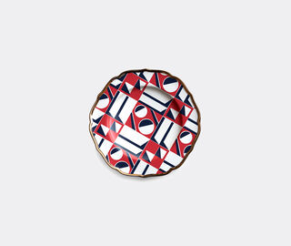 La DoubleJ 'Geometrico' dessert plates, set of two MULTICOLOUR LADJ17GEO938MUL