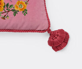 Gucci 'Cat' velvet cushion PINK GUCC18CUS090PIN