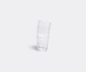 Wrong for Hay &#39;Tela&#39; medium tumbler, set of 4 TRANSPARENT WFHA15TEL831TRA