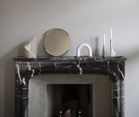 Origin Made 'Spiral' sculpture GREY ORMA22SPI402BEI