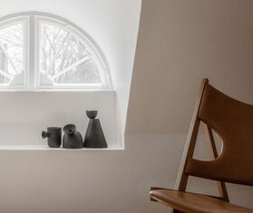 Origin Made &#39;Charred Vase&#39; cone BLACK ORMA22CHA020MUL