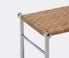 Cassina '9 Tabouret', stool with seat in rattan Beige CASS21STO237BEI