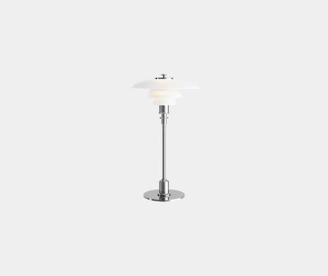 Louis Poulsen 'PH 2/1' table lamp, US plug SILVER LOPO23PH2739SIL