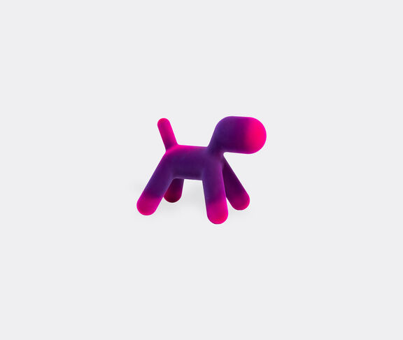 Magis 'Puppy', small, flocked purple and fuchsia undefined ${masterID}
