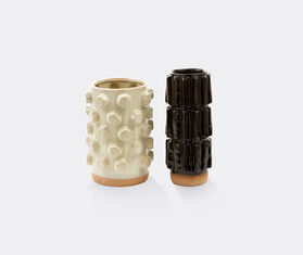 POLSPOTTEN &#39;Structure&#39; vase, beige BEIGE POLS25VAS244BEI