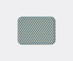 La DoubleJ 'Cubi Blu' rectangular tray MULTICOLOUR LADJ22REC634MUL