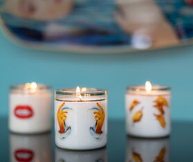 Seletti &#39;Shit&#39; candle MULTICOLOUR SELE21CAN803WHI