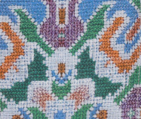 Cabana &#39;Fiamma&#39; napkin, set of four, blue BLUE CABA23FIA552BLU