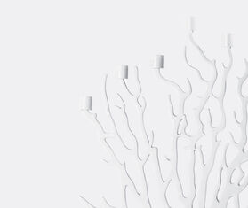 Driade &#39;Tenochtitlan&#39; candelabra, small, white WHITE DRIA25TEN223WHI