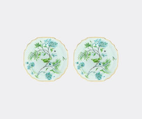 Aquazzura Casa &#39;Secret Garden&#39; dessert plate, set of two GREEN AQUA23SEC116GRN