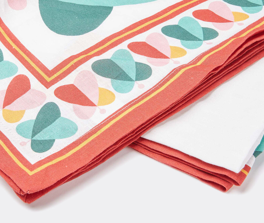 La Doublej Table Linens Multicolor Uni In Multicolor