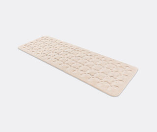 Cc-tapis 'Criss Cross Runner' rug, butter IVORY CCTA25CRI846WHI