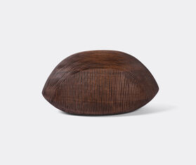 Zanat 'Riccio' bookend, walnut oil IVORY ZANA26RIC640BRW