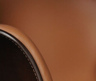 Poltrona Frau 'Ginger' swivel armchair MULTICOLOUR POFR20GIN345BRW