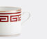 Ginori 1735 'Labirinto' teacup, set of two, red Red RIGI20LAB096RED