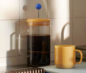 Hay &#39;French press&#39; brewer, clear TRANSPARENT HAY122FRE914TRA