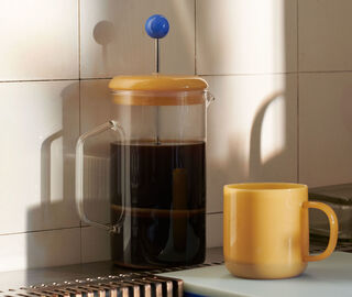 Hay 'French press' brewer, clear TRANSPARENT HAY122FRE914TRA