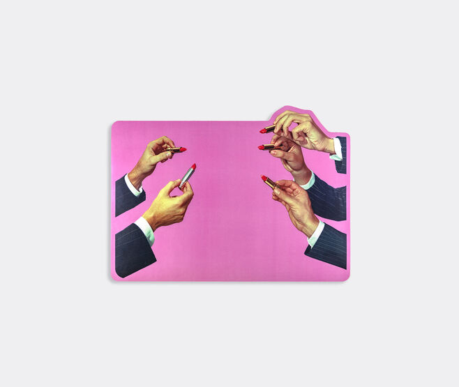Seletti 'Lipsticks' placemat PINK SELE21TOI010PIN