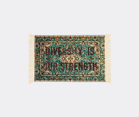 Seletti Carpet In Polyester "Burnt Carpet #5 - Diversity" Cm 80X120 undefined ${masterID} 2