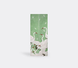 Gucci 'Heron' print wallpaper, green GREEN GUCC19HER109GRN