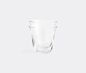 Audo Copenhagen 'Strandgade' drinking glass, small, set of two TRANSPARENT MENU22STR638TRA